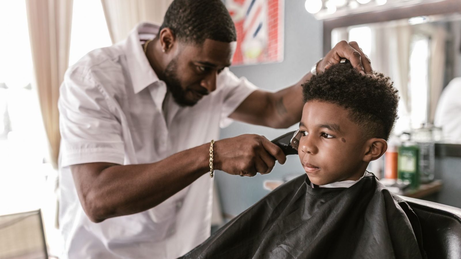 Kinderhaarschnitt beim Cappadocia Hairdesign