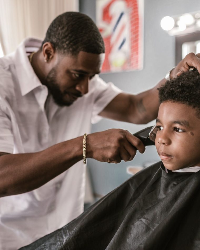 Kinderhaarschnitt beim Cappadocia Hairdesign
